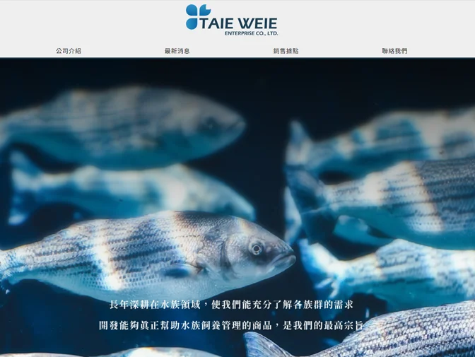 泰韋企業網頁架設案例介紹