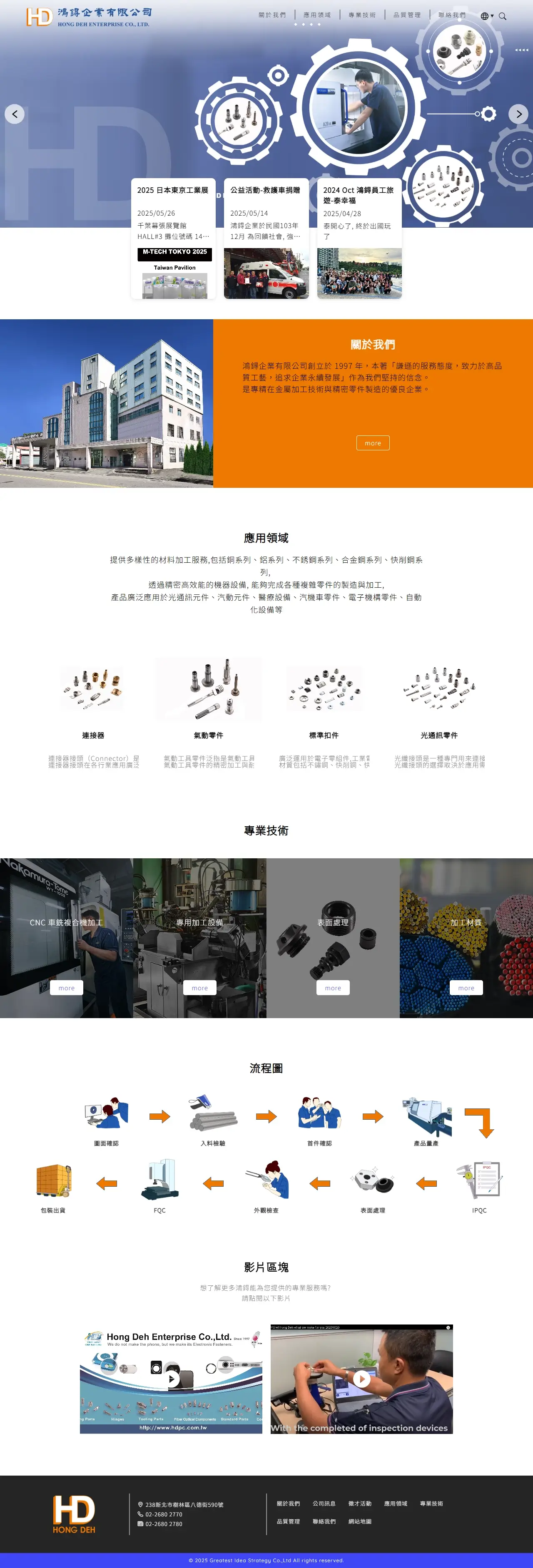 網頁設計展示圖 1