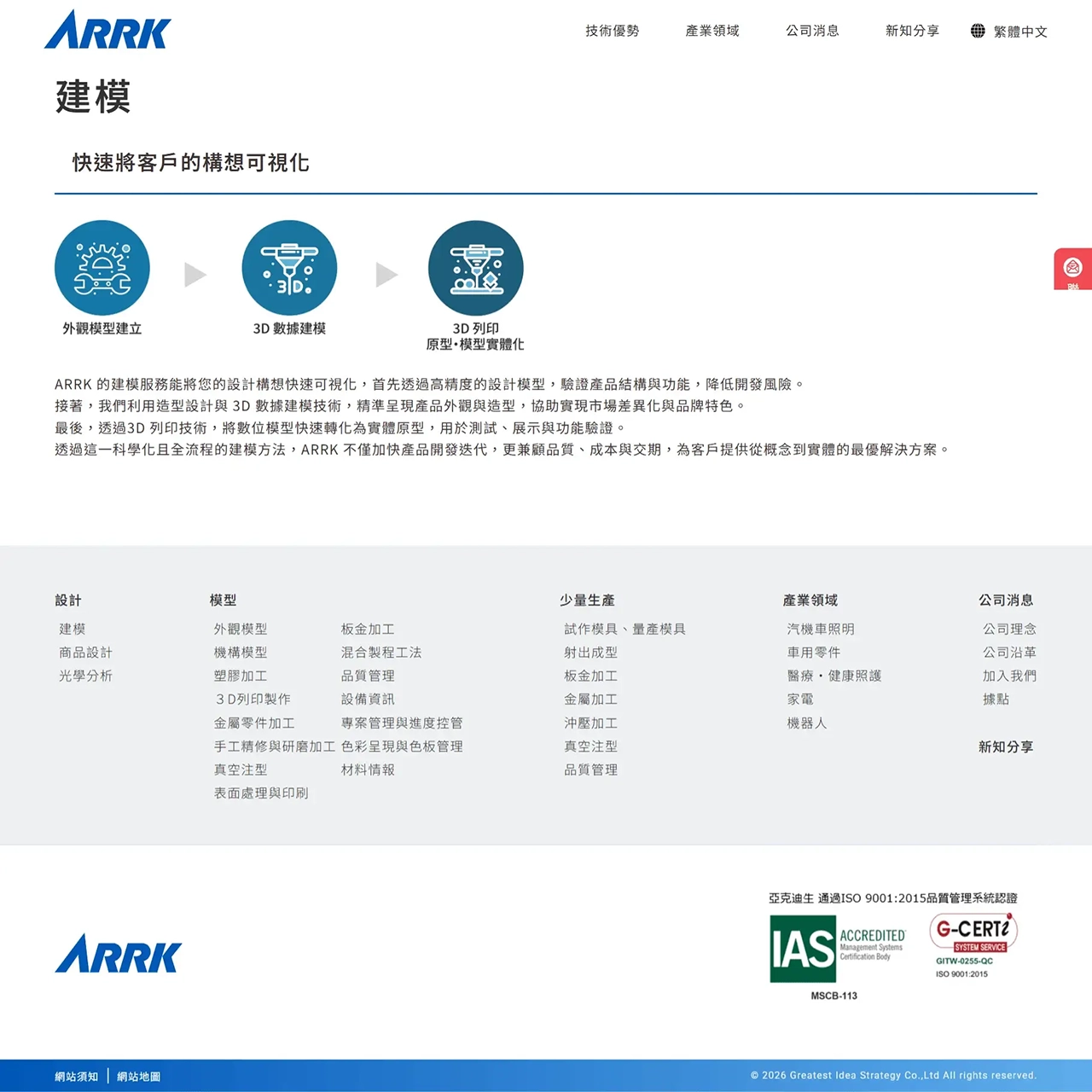 網頁設計展示圖 2